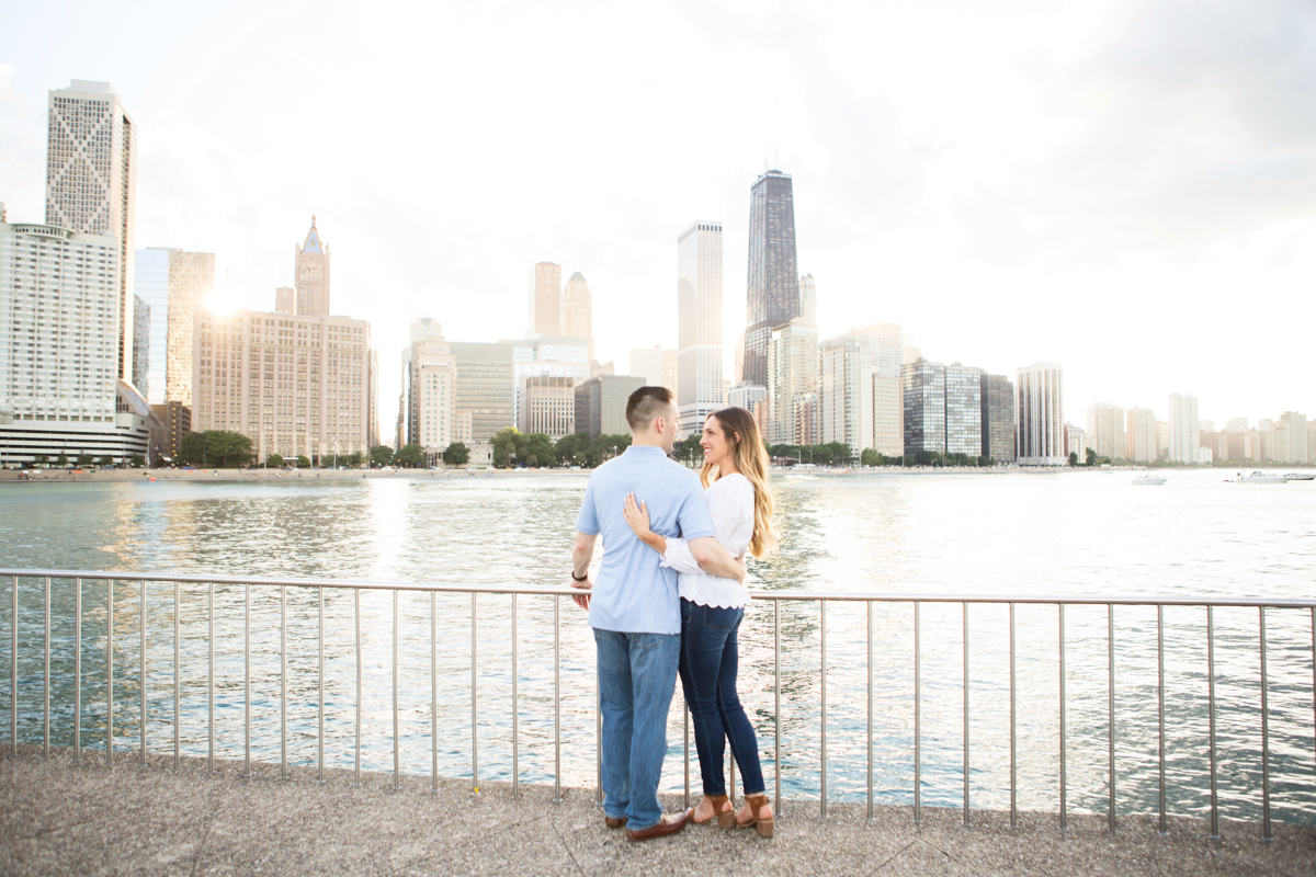Lurie Garden Engagement Session